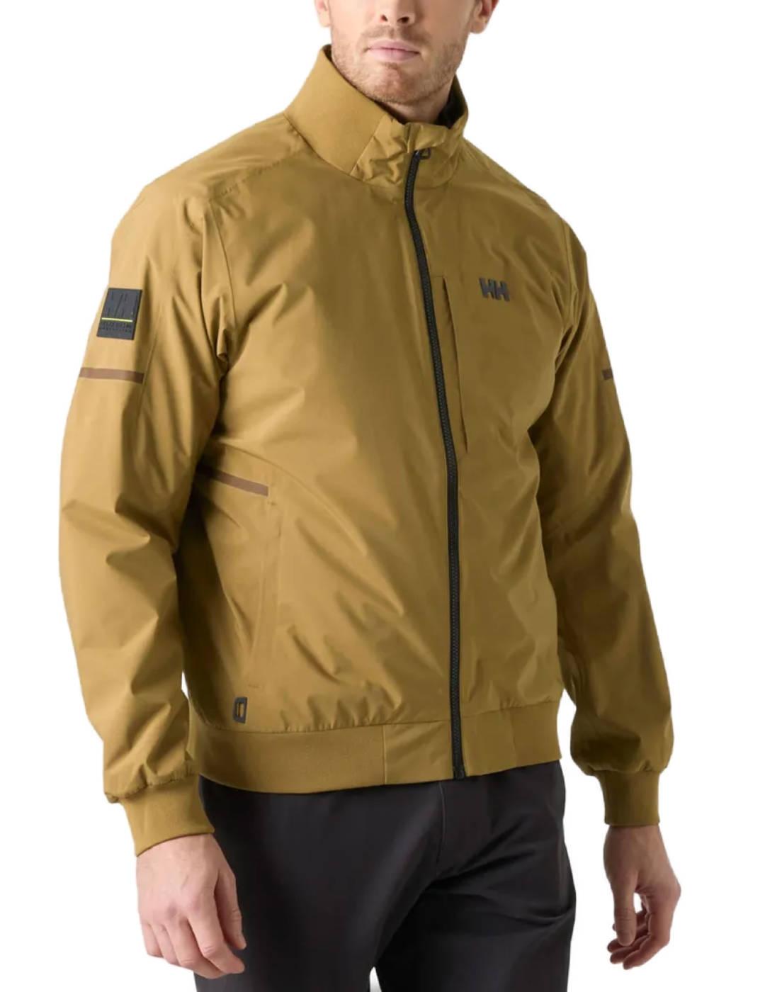 Chaqueta bomber Helly Hansen Racing mostaza para hombre