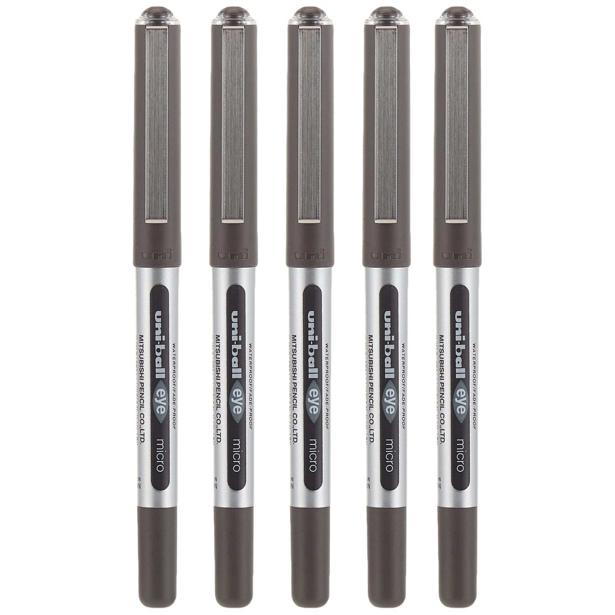 Uni-Ball Eye Micro UB-150 - Bolígrafo de tinta líquida (5 unidades)