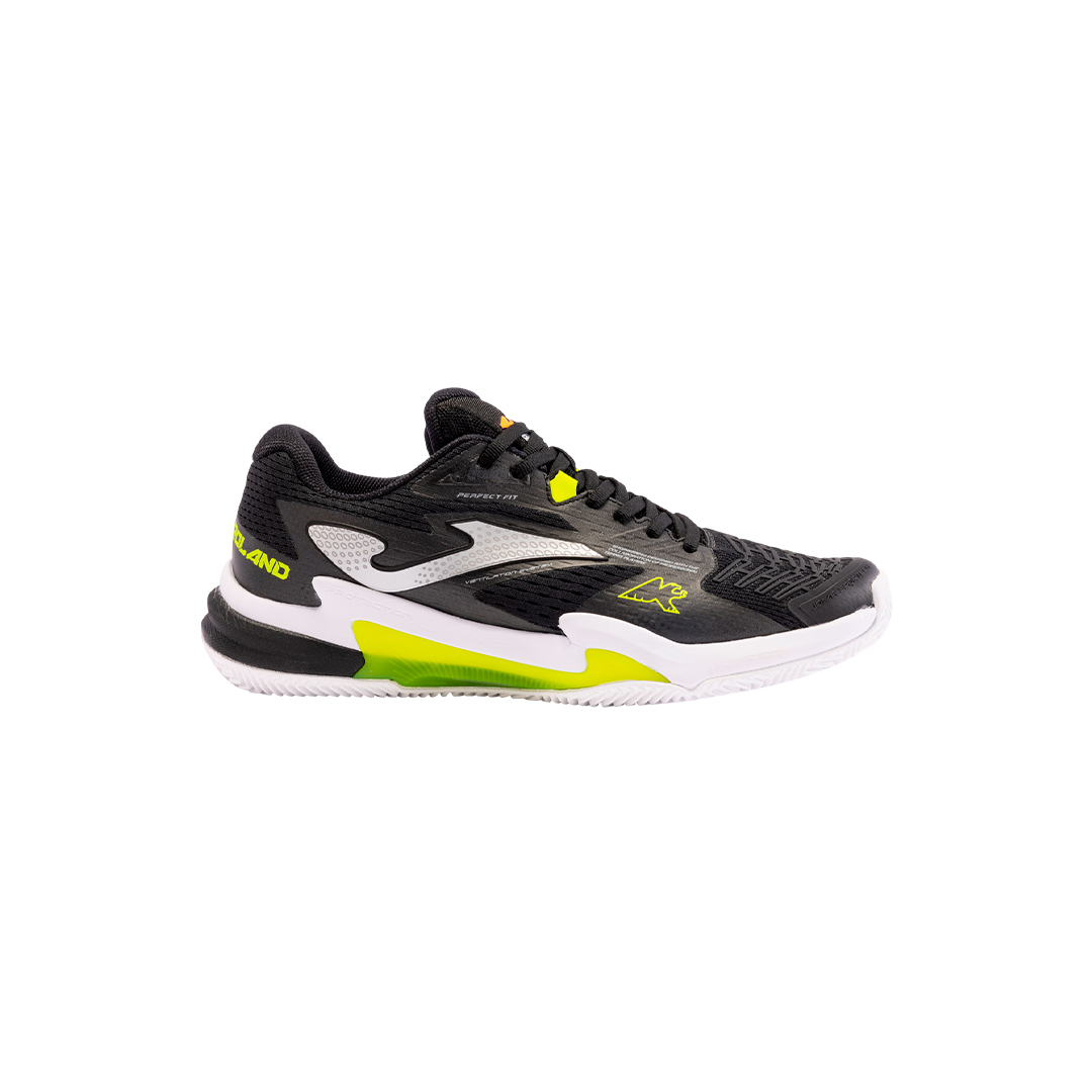 Zapatillas de pádel Joma Roland Men 2401 Negro Pista Dura