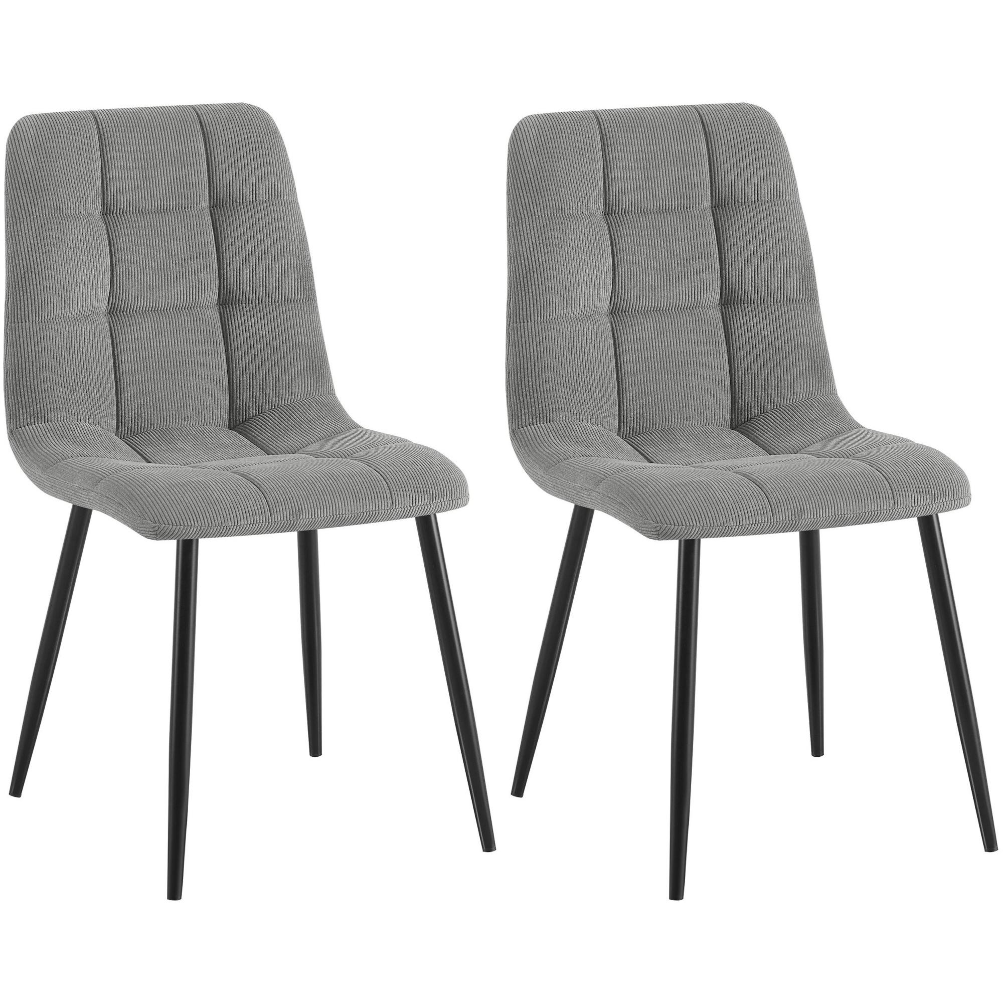 2er Set Esszimmerstuhl Tilde Cord
