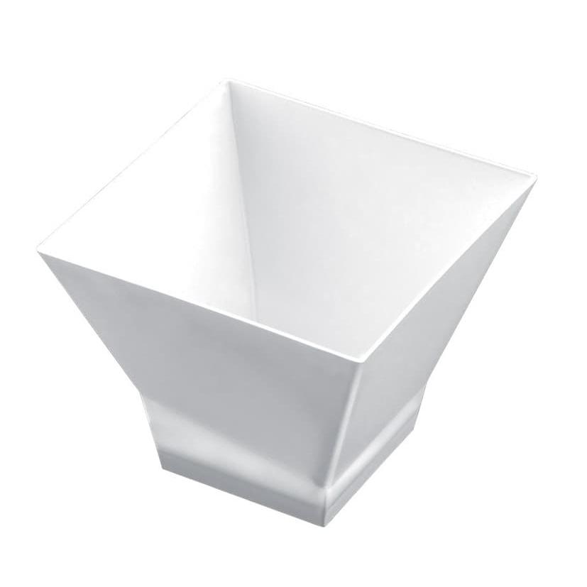 MONOUSO | Vaso Degustación Reutilizable PS "Pagoda" Blanco 65ml (25 Uds)