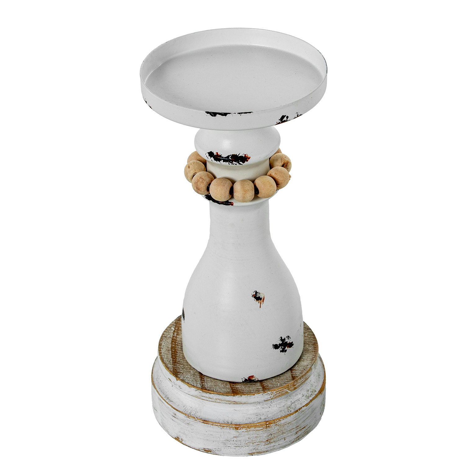 Palmatoria madera blanca 10x22cm