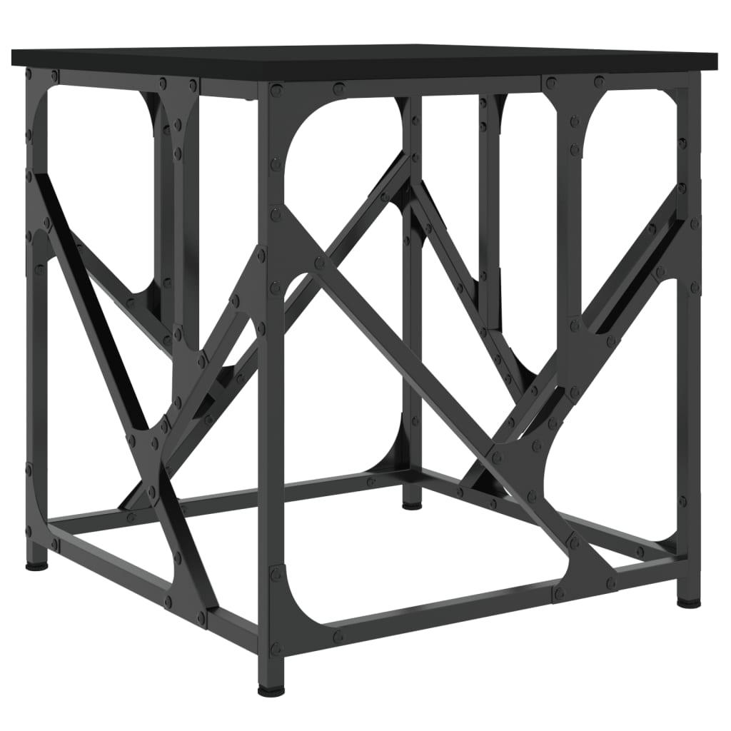 Vidaxl Mesa de Centro Madera de Ingeniería 45x45x47,5 Cm