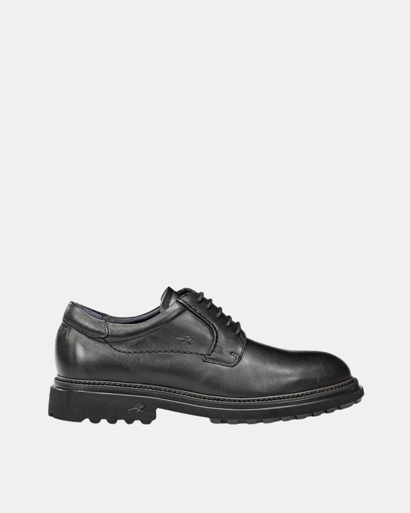FLUCHOS F2054 Zapatos Bajos Hombre Negro