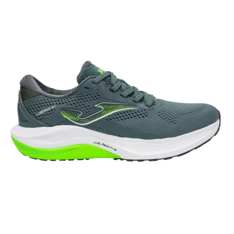 Zapatilla verde JOMA  running Hispalis 25 hombre petróleo RHISPW2517