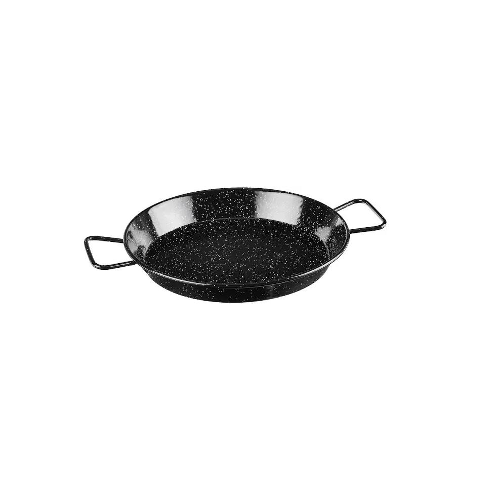Garcima Paellera Valenciana Esmaltada para Diferentes Cocinas con 2 Asas Fuertemente Soldadas