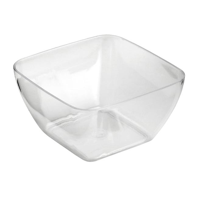 MONOUSO | Bol de Plástico Degustación Transp. 75ml 5x5x3cm (20 Uds)