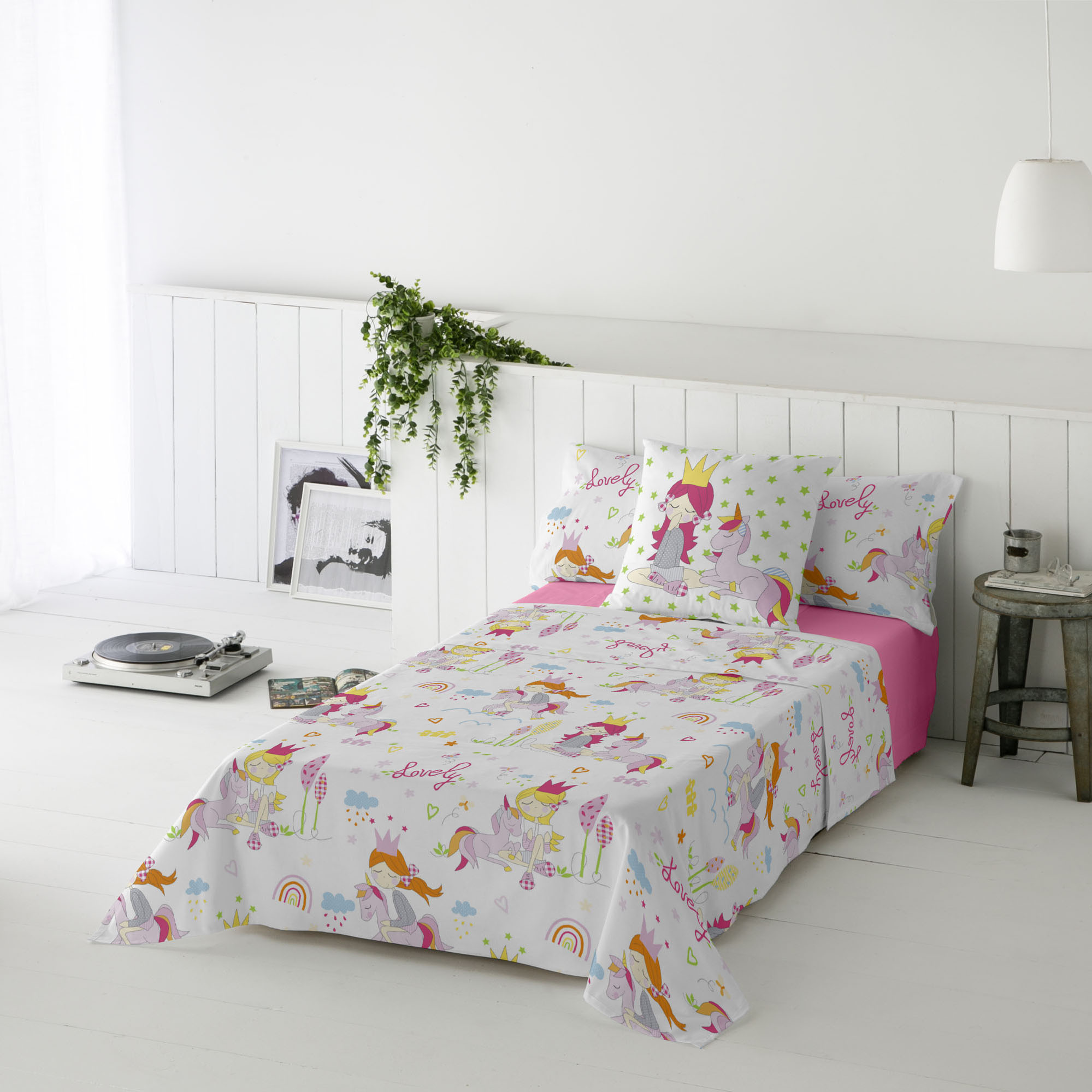 COOL KIDS - Juego de Sábanas Infantil Estampado - 100% Algodón Extrasuave - 5 Modelos Disponibles - Cama 90/105 cm - Fabricado en España