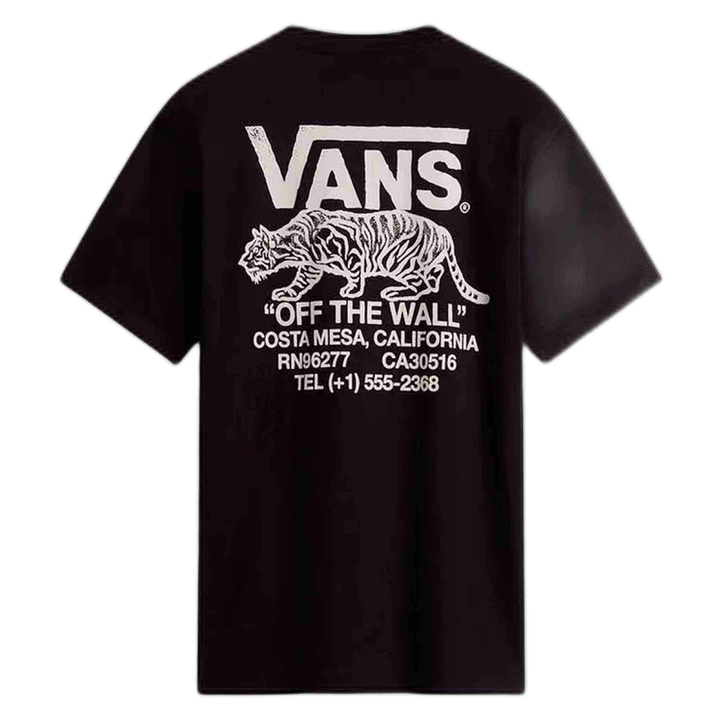 Camiseta Vans Sneaky Ss Negro Niño