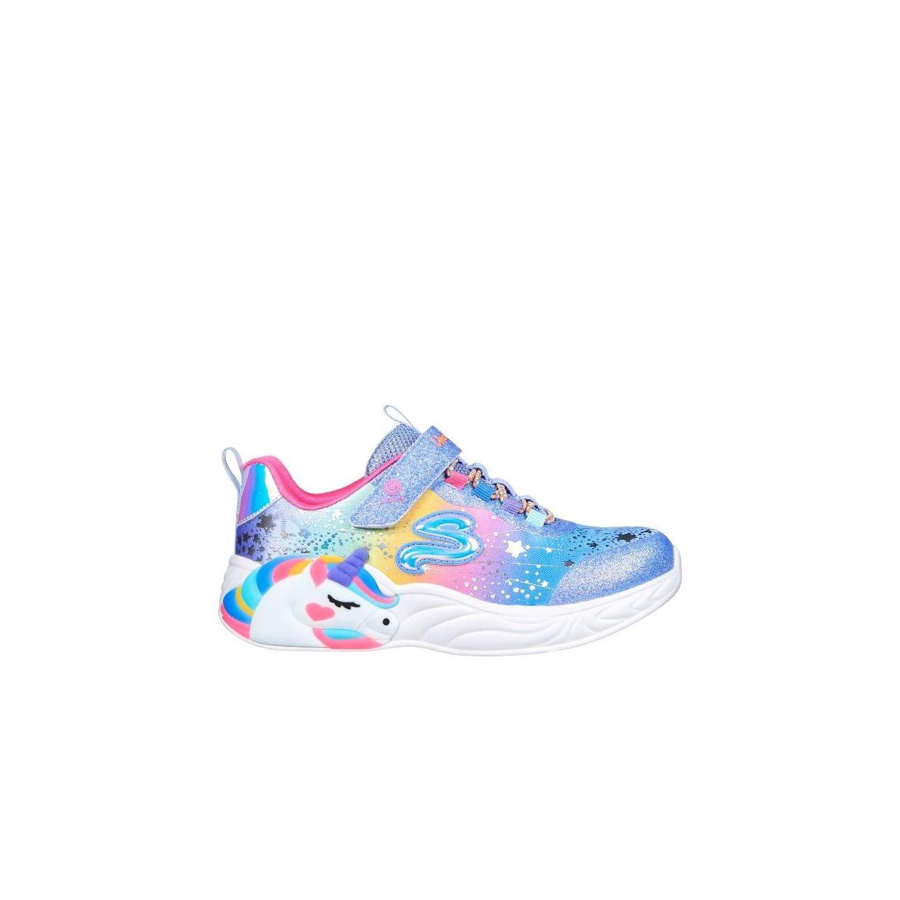 DEPORTIVAS LUCES NIÑA SKECHERS S LIGHTS-UNICORN DREAMS