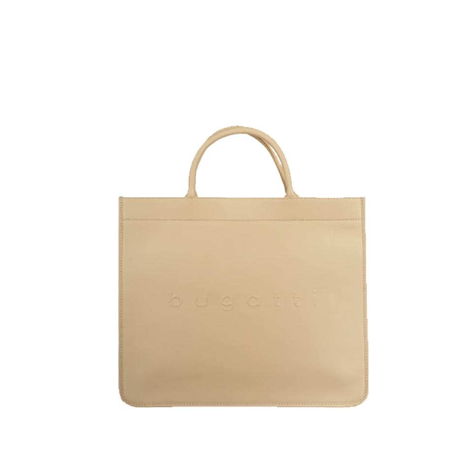 Tote bag Bugatti grande para portátiles de 17" de cuero Serie Daphne