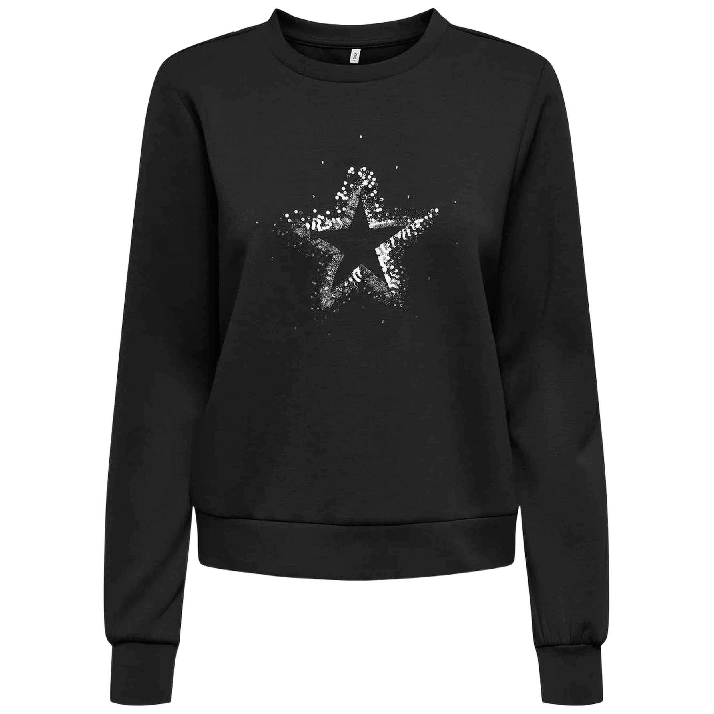 Sudadera Only modelo 15359671-BLACK para Mujer en color Negro