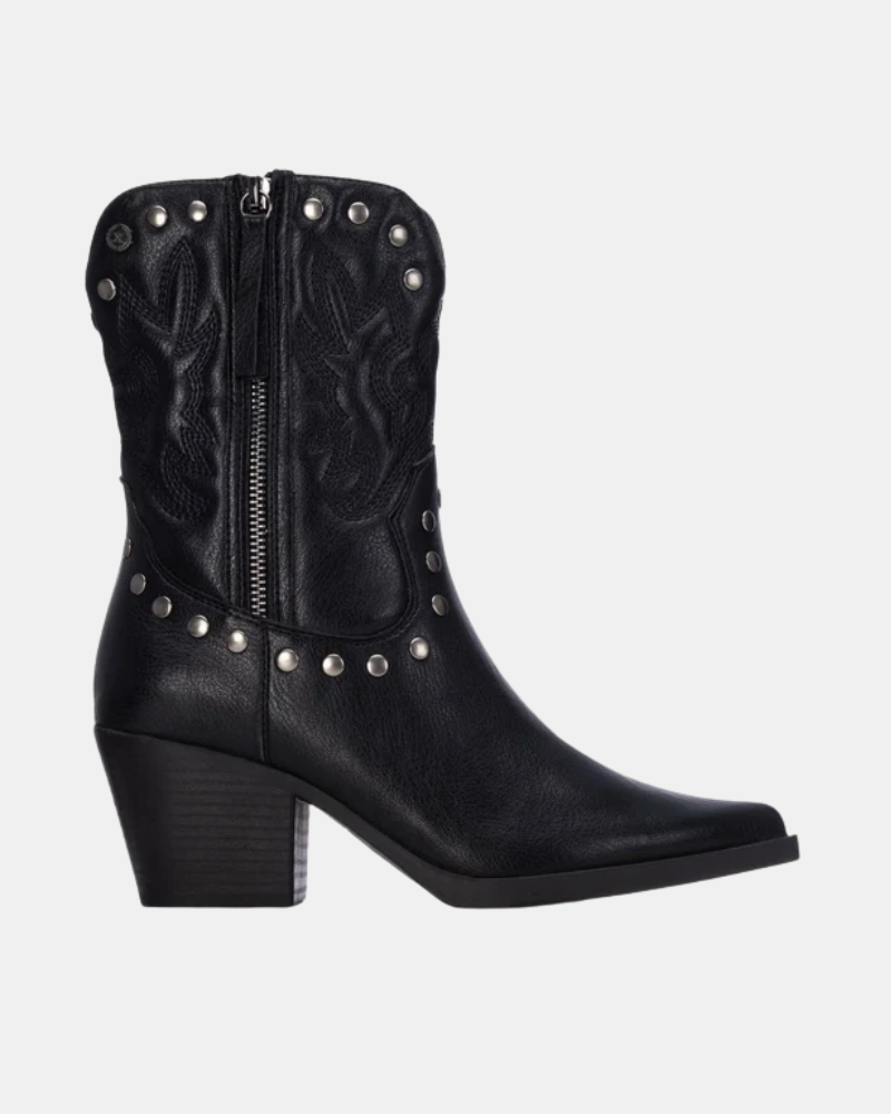 XTI 146239 Botines Cowboy Mujer Negro