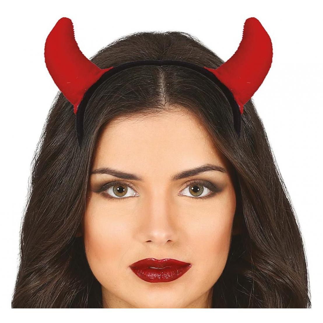 Guirca Diadema Demonio Tela