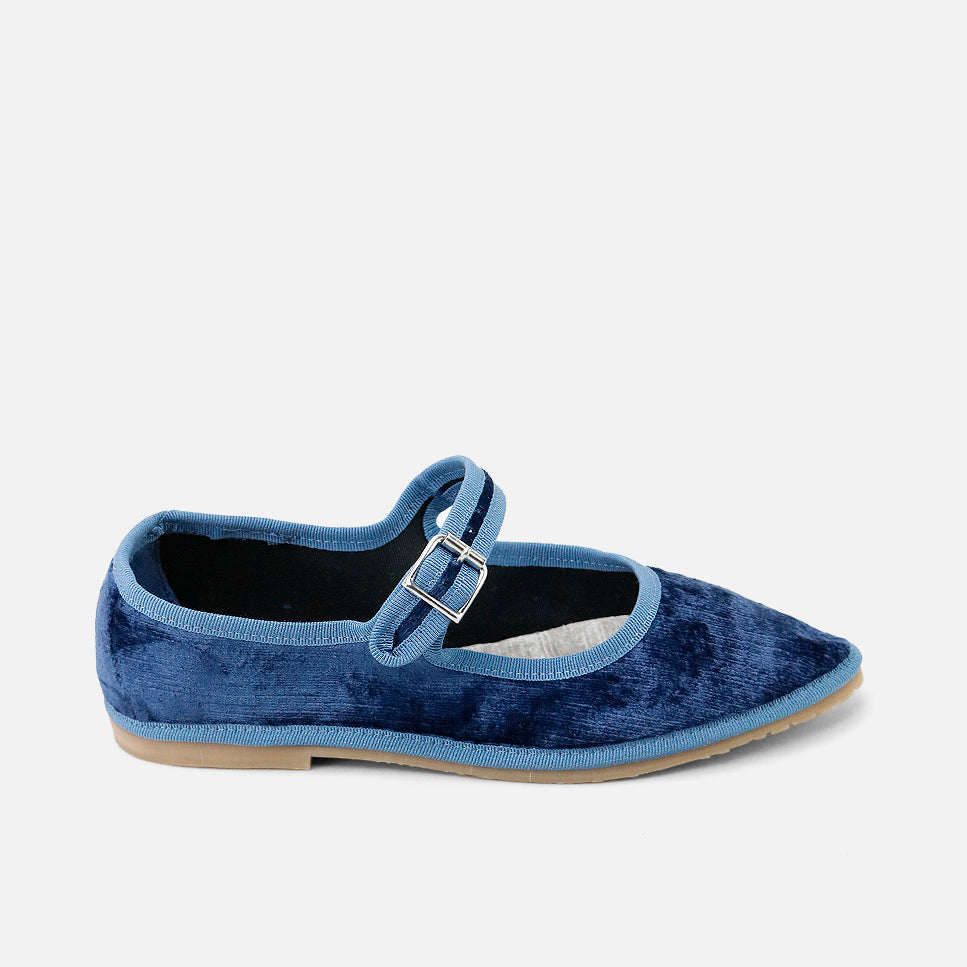 Merceditas Afilada Coco Navy Eli By Venezianas | Eli 1957