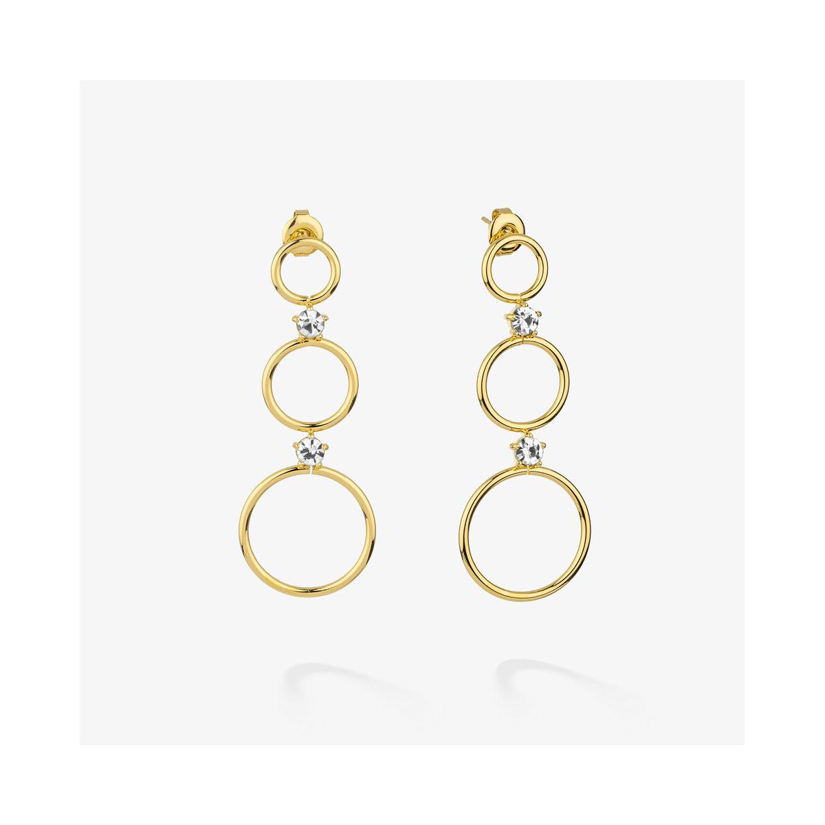 Radiant Pendientes Mujer Pendientes Largos Mujer Zendaya Dorados De Acero Dorado Ry000245a