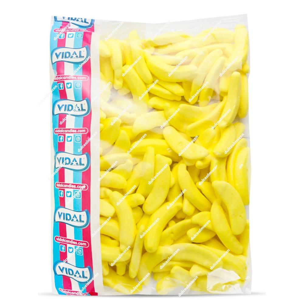 Vidal Megabanana Foam 1kg | Gominolas de Plátano