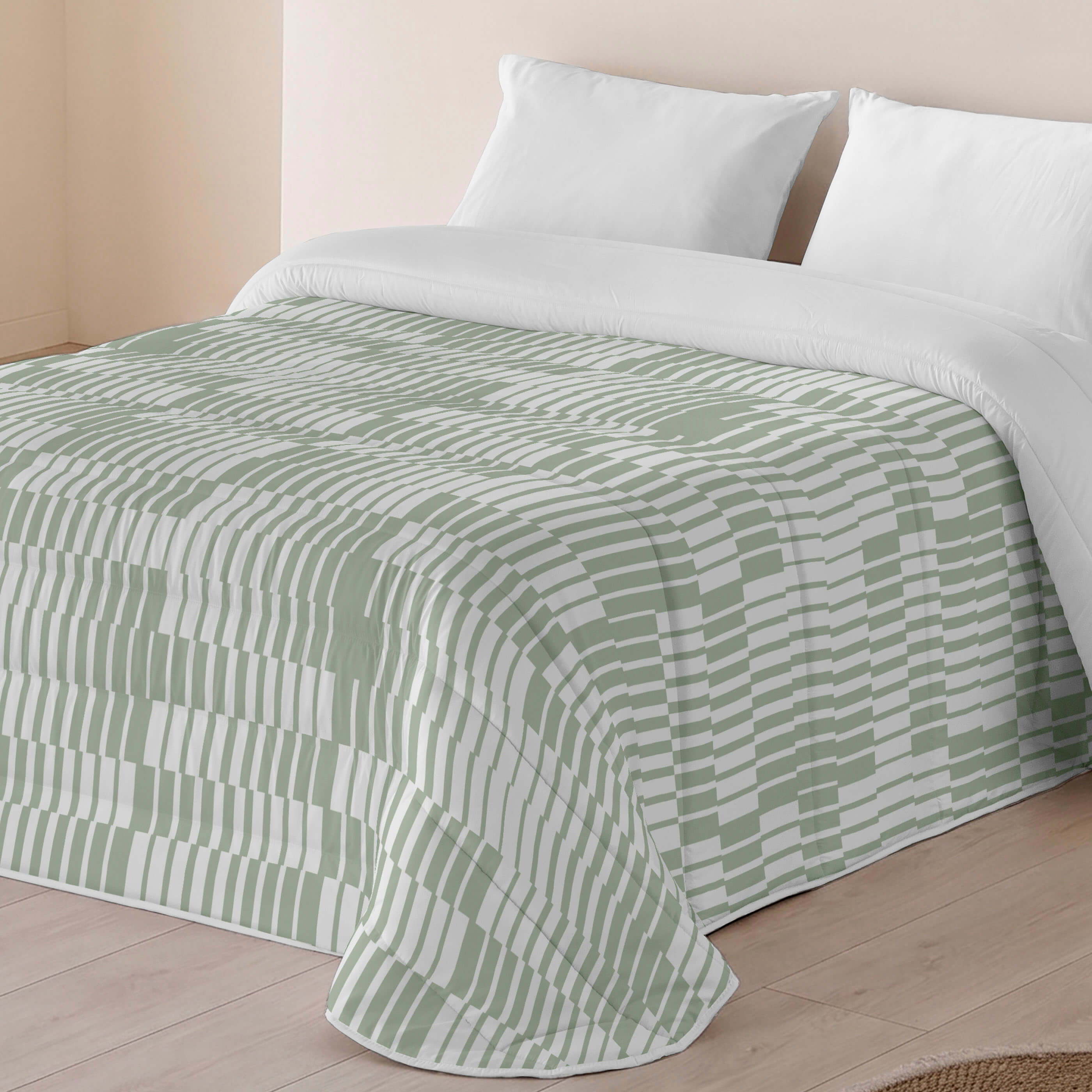 SANDAL - Edredón Nórdico Estampado 300 gr - 100% Microfibra Extrasuave - Relleno Acolchado Tacto Pluma - Para Cama 90/135/150/180 - Fabricado en España