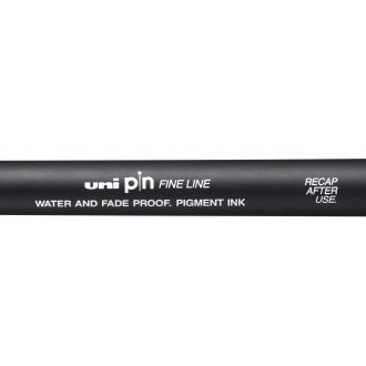 Uni-ball pin10-200(s) rotulador calibrado - punta poliacetal 1mm - ancho de trazo 1mm - tinta pigmentada resistente al agua y luz - color negro (12 uds) de marca Uniball