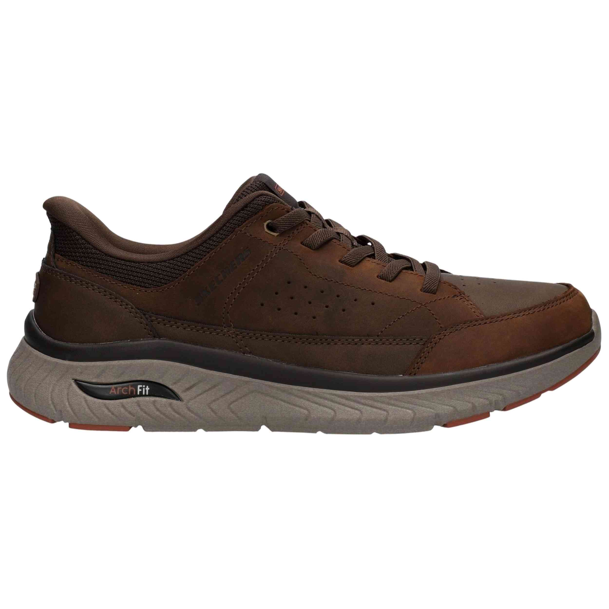 Calzado Skechers modelo Arch Fit Crosser-Felix en color Marrón