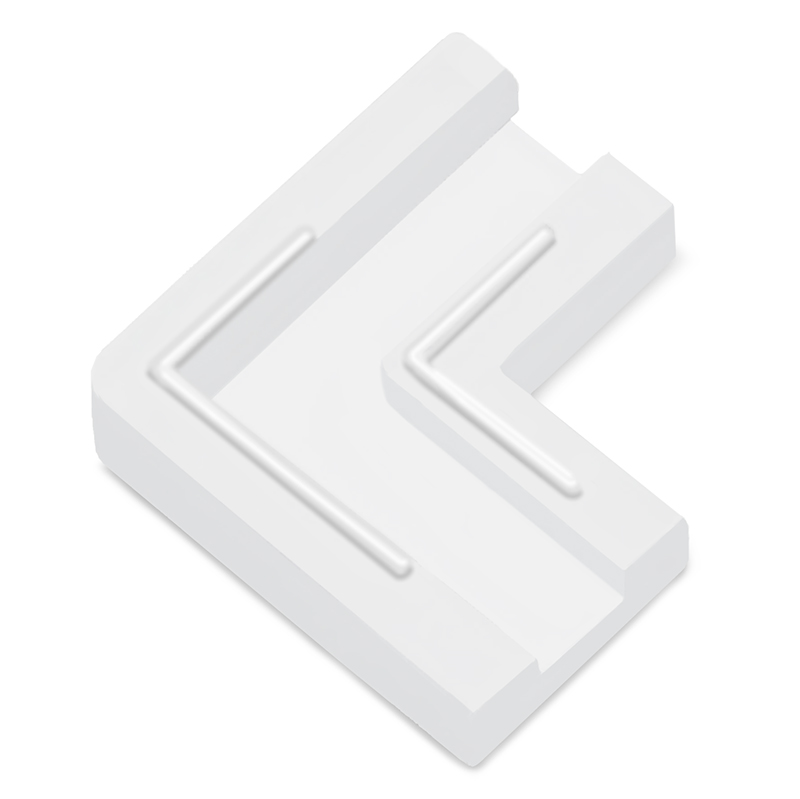 CONECTOR RÁPIDO ESQUINA LED/COB 8mm