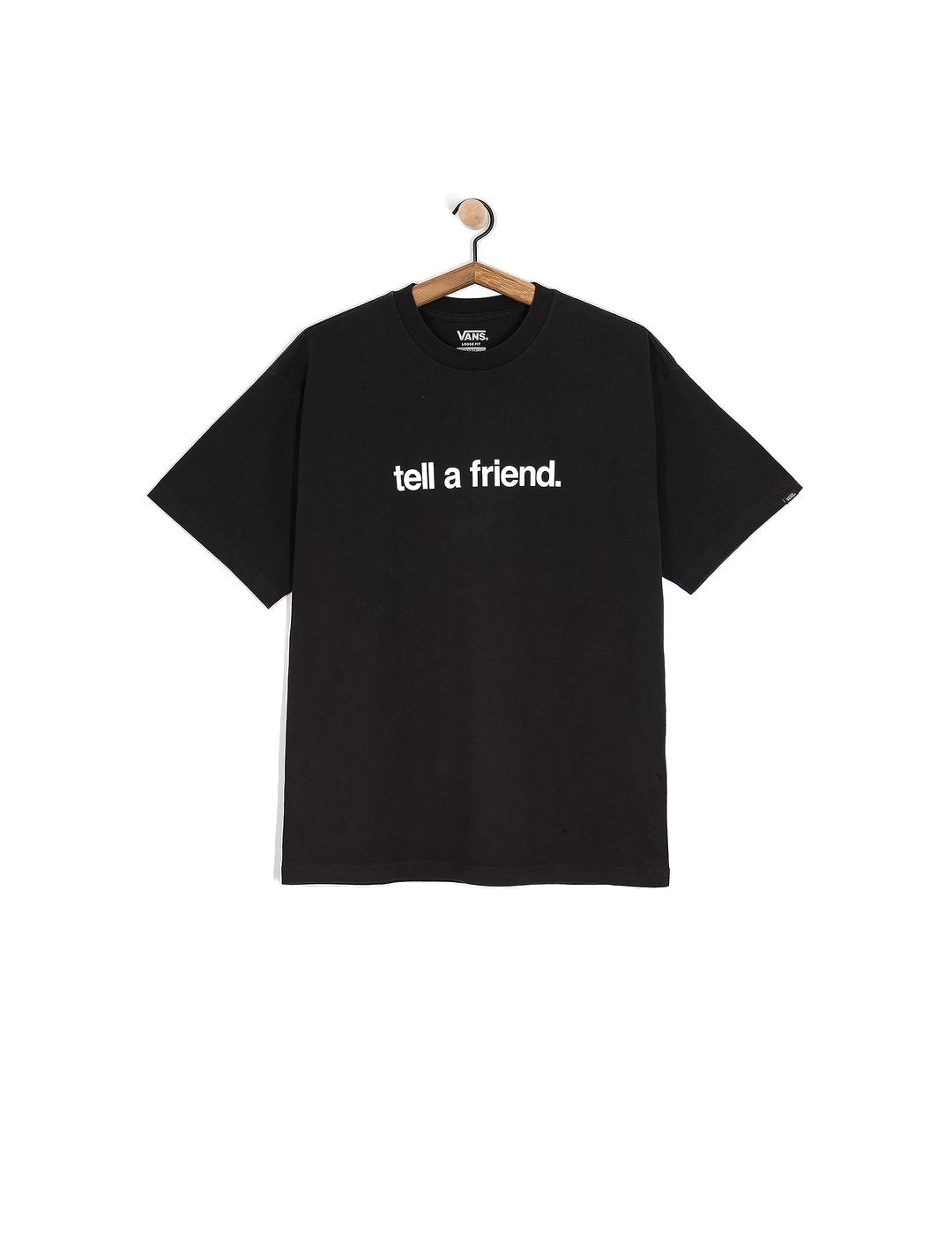 VANS CAMISETA NEGRA TAF LOOSE