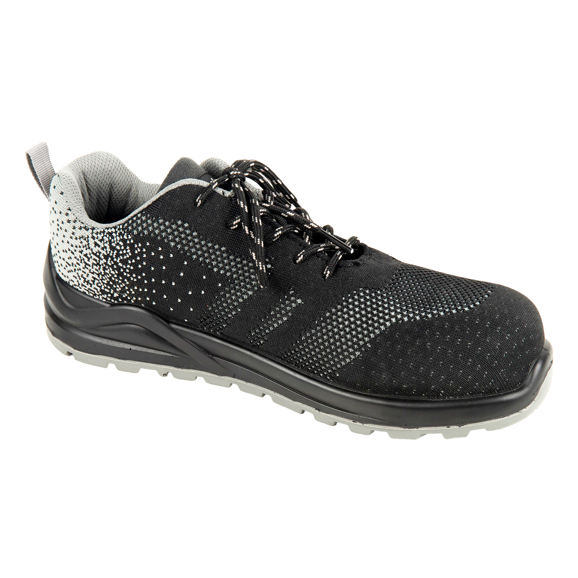 Cofan Zapato de seguridad deportivo Modelo Sierra | Puntera de fibra de vidrio y plantilla antiperforación | Suela antideslizante | Talla desde la 35 a la 47