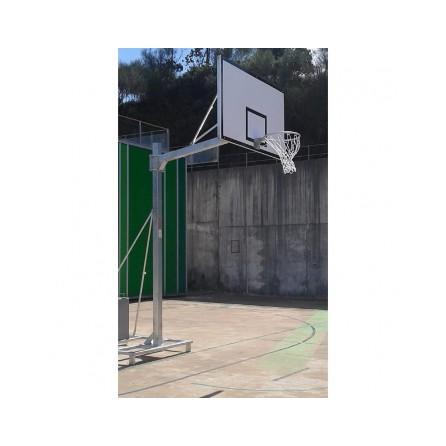 Softee Equipment - Canastas Galvanizadas Baloncesto Deluxe Monotubo Trasladables