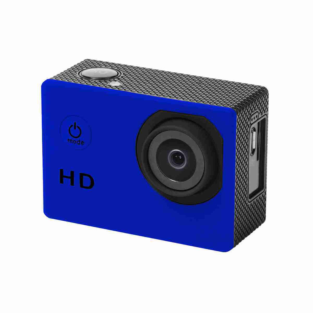 Cámara Deportiva Almalux Full HD 1080p Gran Angular 170° Sumergible con Pantalla y Accesorios Action Cam