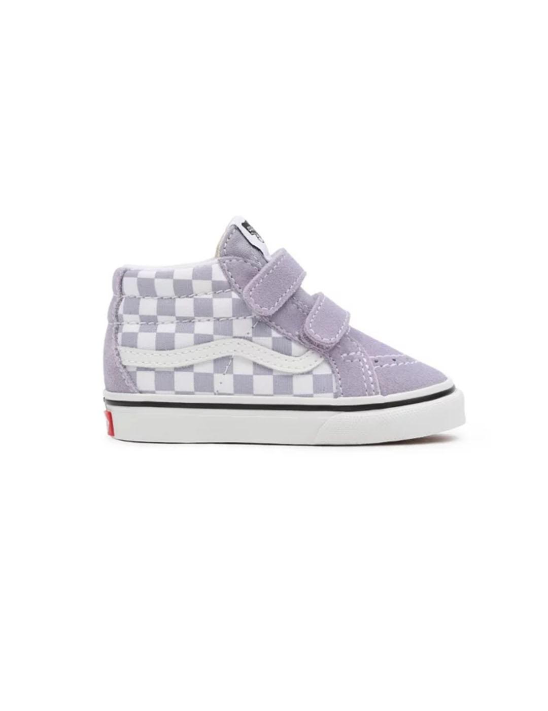 Zapatilla Vans Sk8-Mid Reissue Checkerboard para Niños