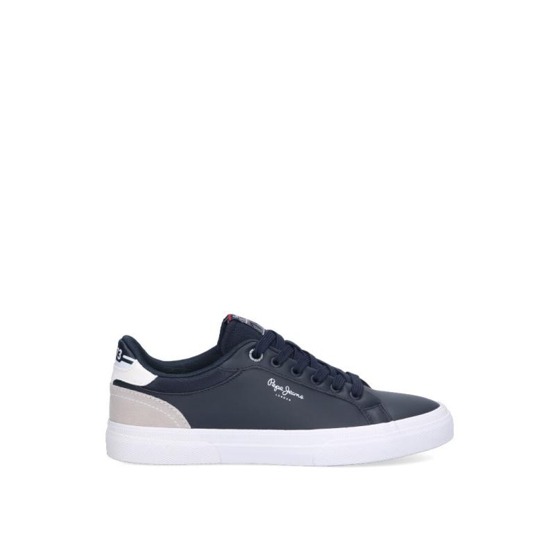 Zapatillas Casual Pepe Jeans - Hombre - Suela Plana - Modelo Pms30815 - Color Azul