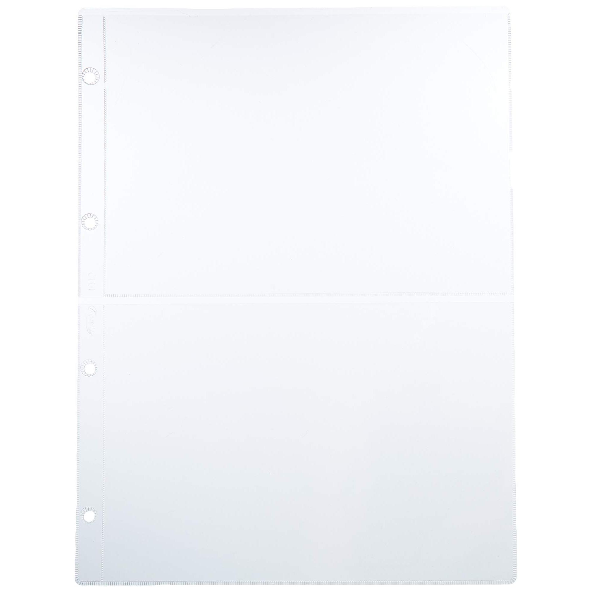 PARDO 101200 - Pack de 10 fundas para colección variada, 2 departamentos