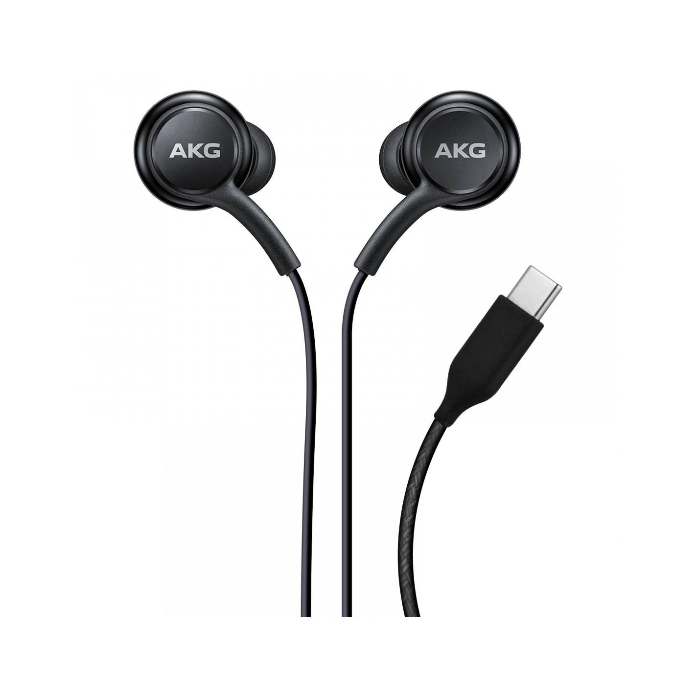 Samsung Auriculares In-ear USB tipo C, con sonido de AKG, negros para Galaxy Note10, Galaxy Fold, Tab S6..