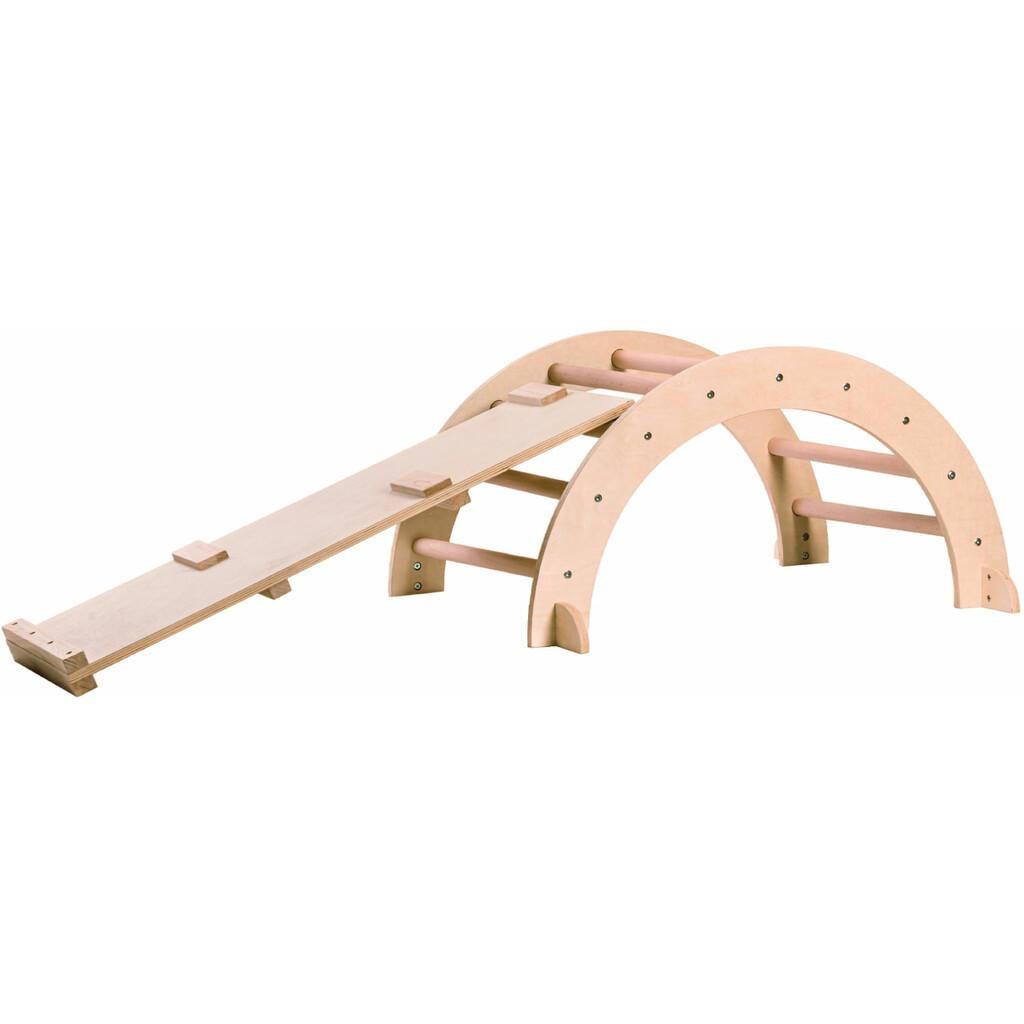 Arco de Escalada con Rampa Madera Juguetes de madera NATURPLAY