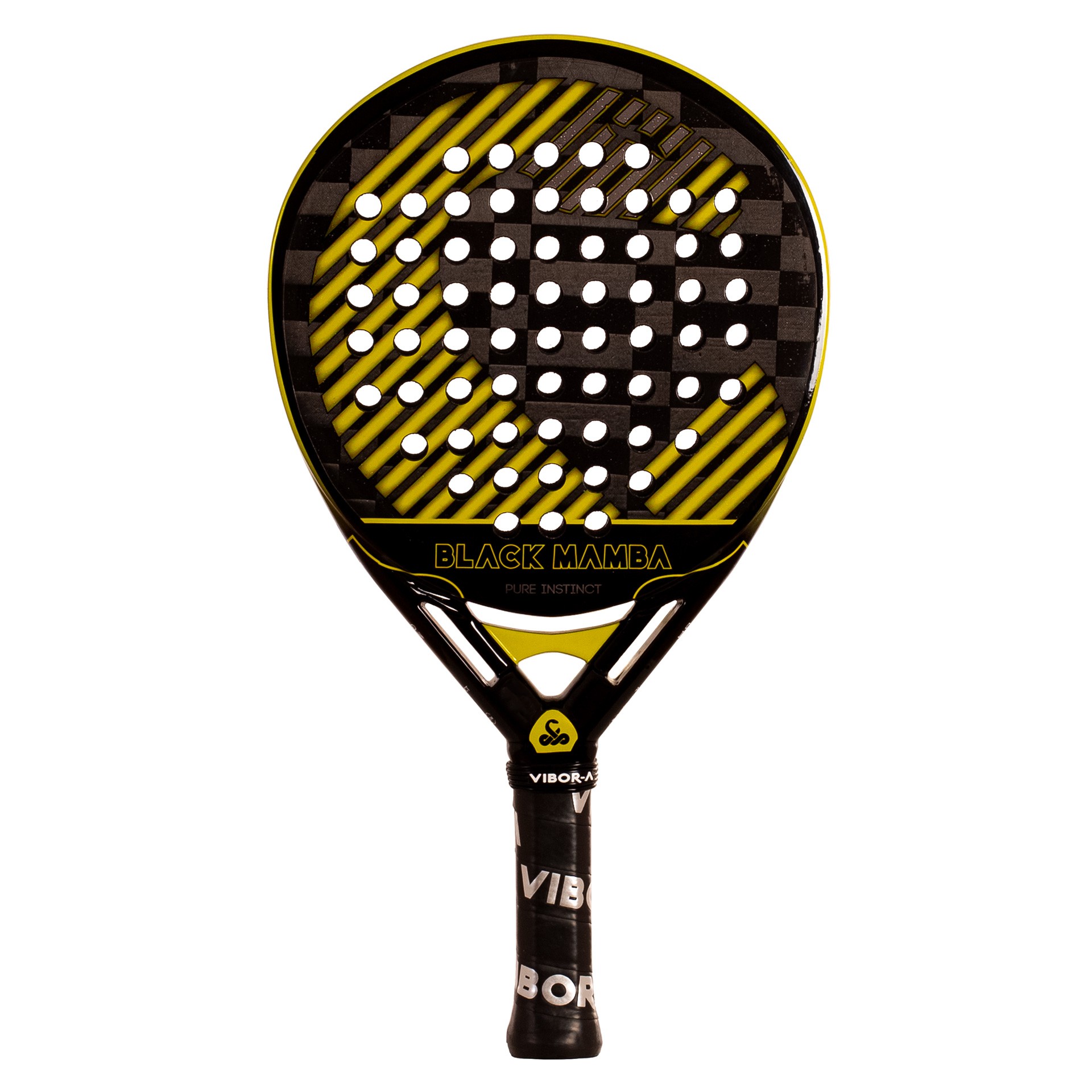 PALA DE PÁDEL VIBOR-A BLACK MAMBA EVO PRO BLACK