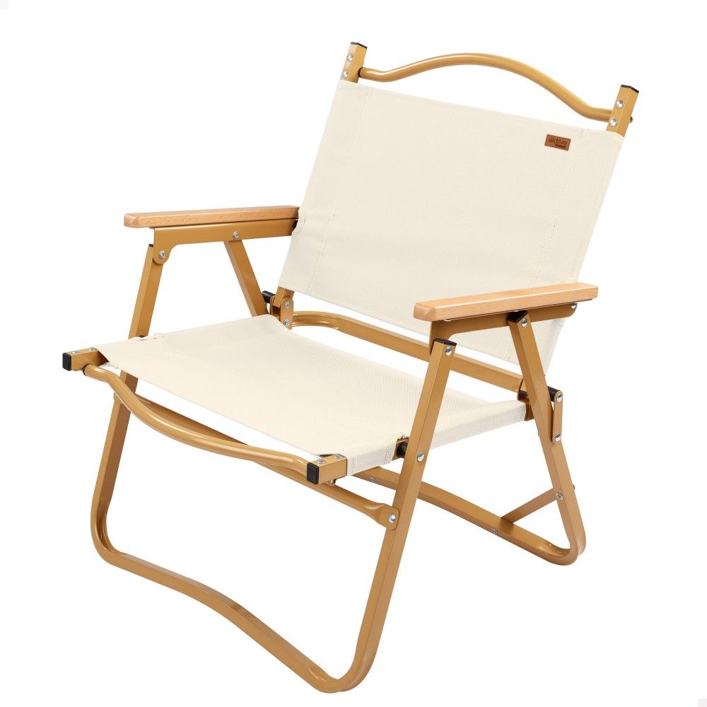 Colorbaby Silla plegable aluminio estilo Glamping 47 x 42 x 62 cm