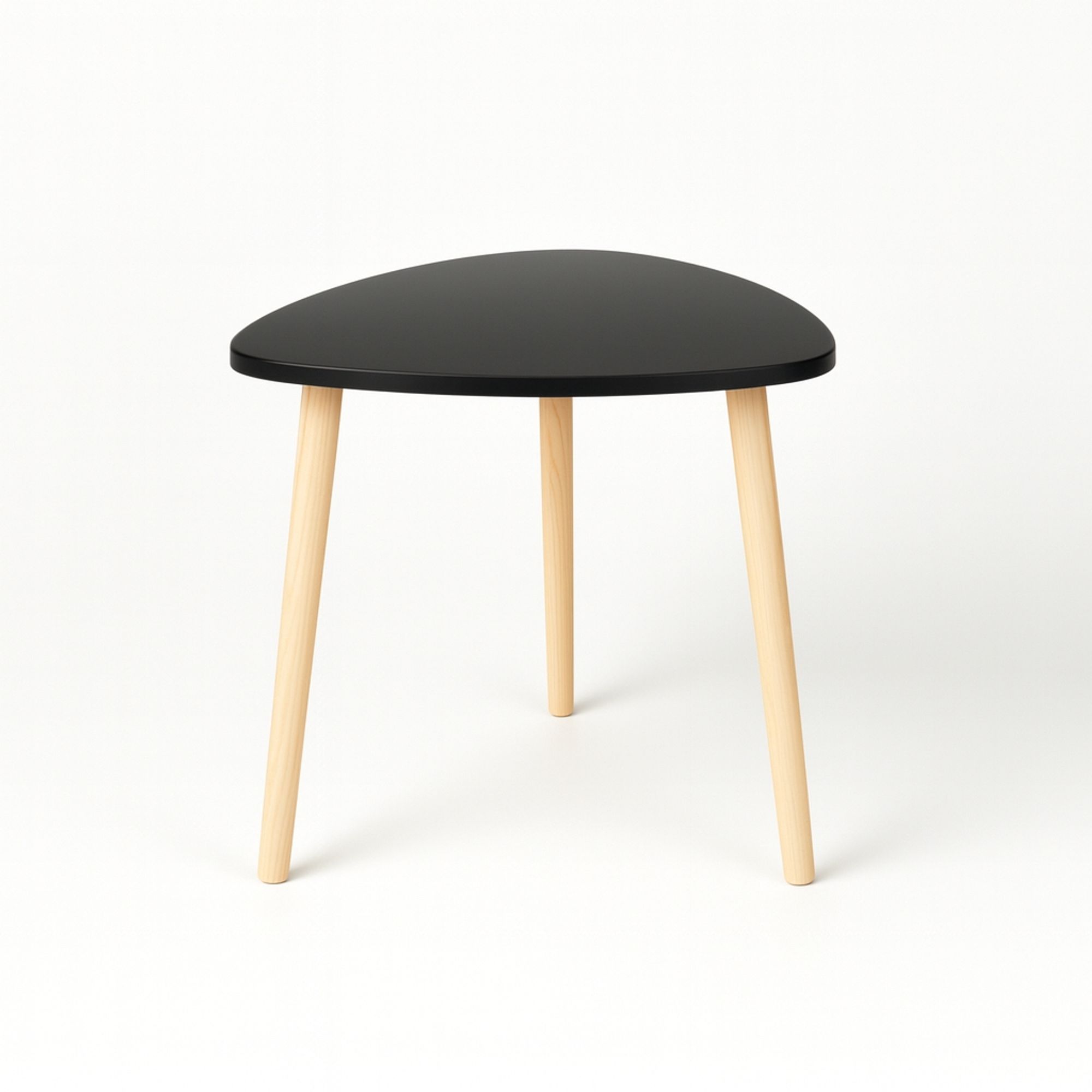 MOBLEKIT | Mesas Auxiliares de Madera y Metal para Salón o Dormitorio, Mesitas Modernas Funcionales con Diferentes Formas y Alturas, Opciones Fijas o Plegables para Hogar