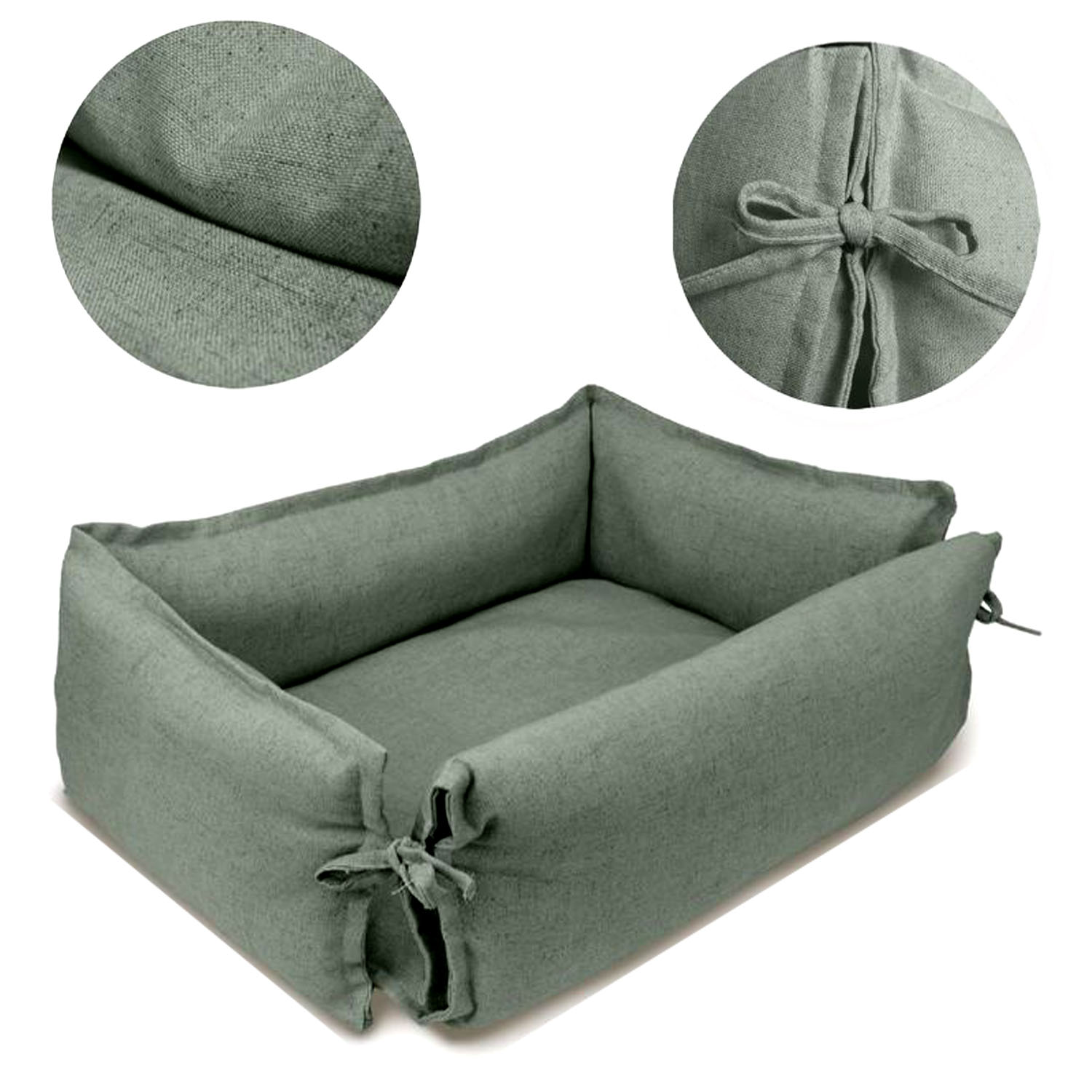 EasySpeed Asiento de Coche para Perro, Cuna de Viaje, 75x50 CM, Cama de Auto para Mascotas, Cómoda, Segura, Fácil Instalar