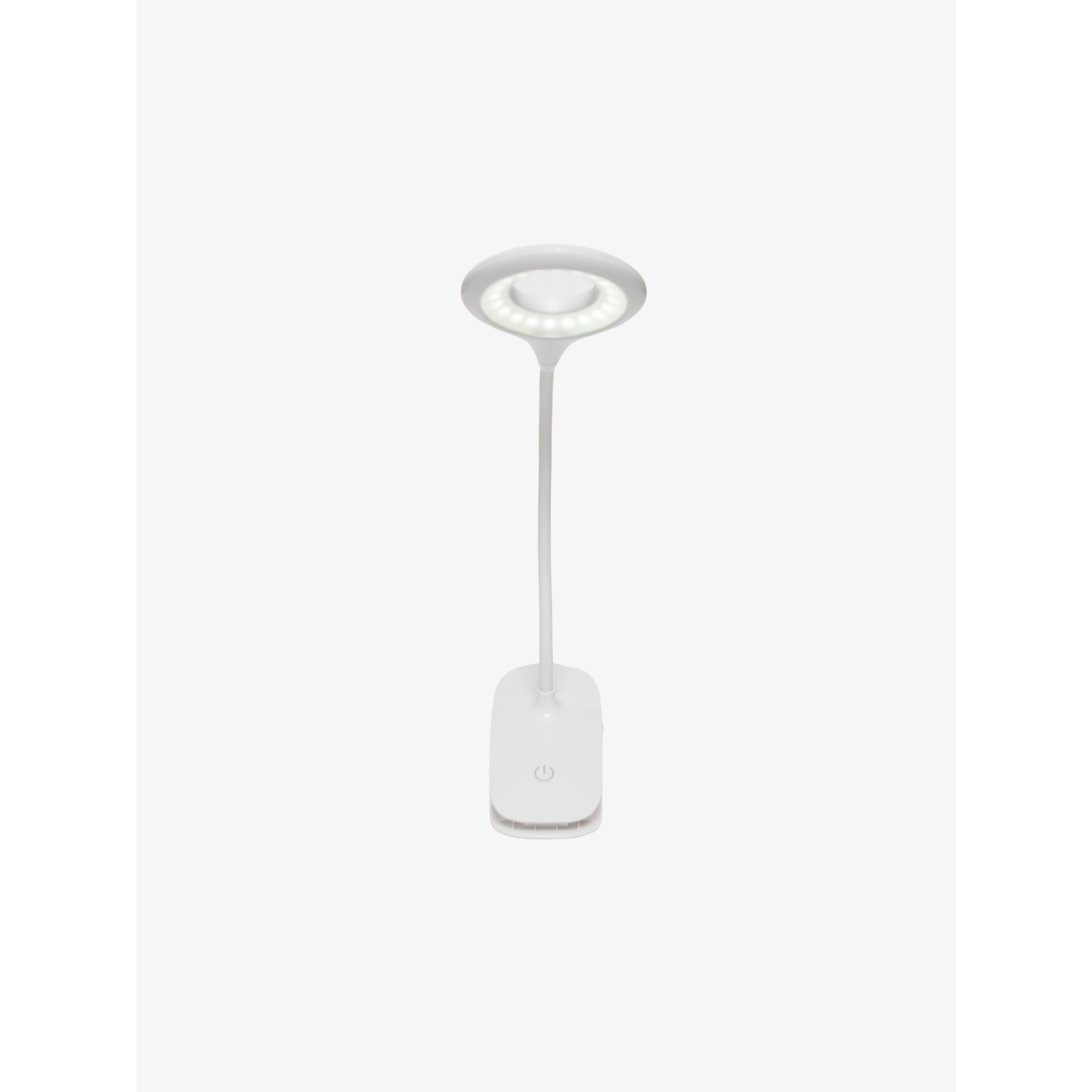 Lámpara de Escritorio LED 6500K 3 Modos de Iluminación hasta 245 Lúmenes con Cuello Flexible y Diseño Moderno - ExtraHouse