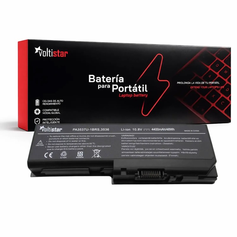 BATERÍA PARA PORTÁTIL TOSHIBA SATELLITE L350 L350D L355 L355D P200 P200D P205 P205D