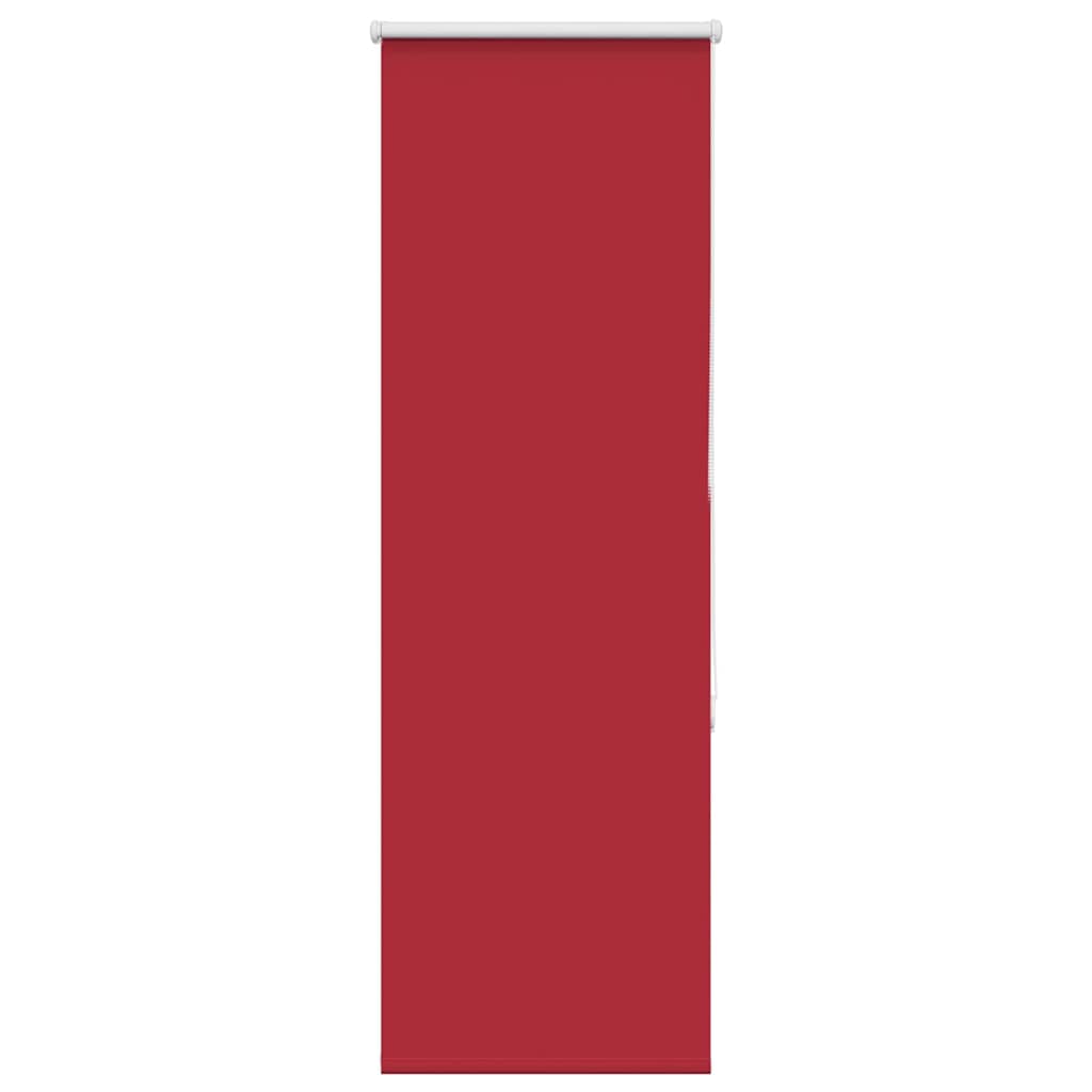 vidaXL Estor Enrollable Opaco Rojo 60x130 cm Tela Ancho 55,7 cm