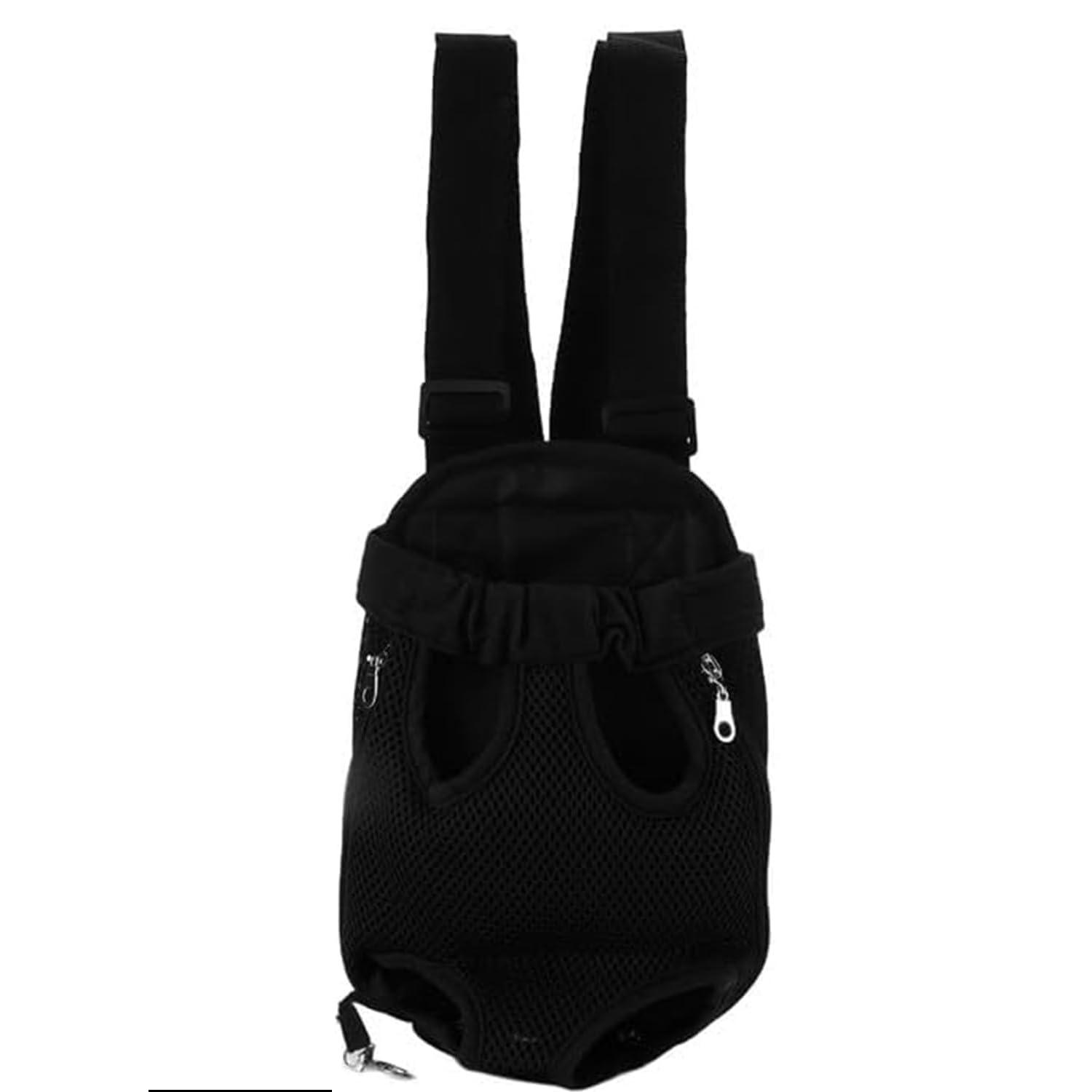 Mochila transportín para gatos y perros pequeños | Mochila portabebés para mascotas ajustable | Bolsa de transporte transpirable y plegable | Diseño con patas y cola libres | Ideal para paseos, senderismo, viajes, y actividades al aire libre, Talla M o XL
