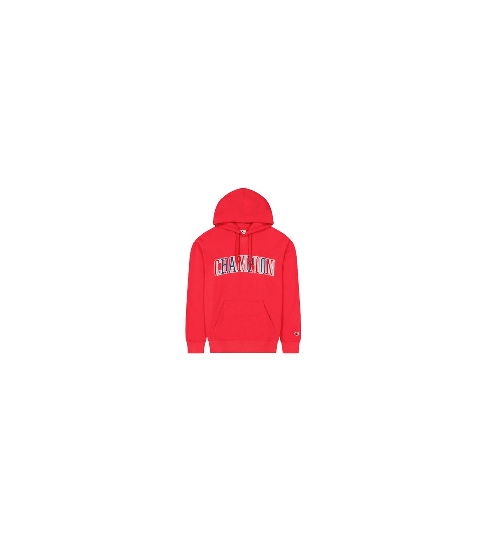 Sudadera Hombre Champion Con Capucha 218508-rs001 Red Sudaderas Hombre Champion