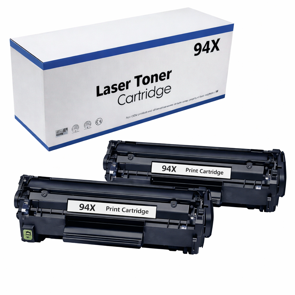 Pack 2 Cartuchos de Toner compatible con HP CF294X 94X CF294A 94A para HP LaserJet Pro MFP M118, MFP M118dw, MFP M148, MFP M148dw, MFP M148fdw