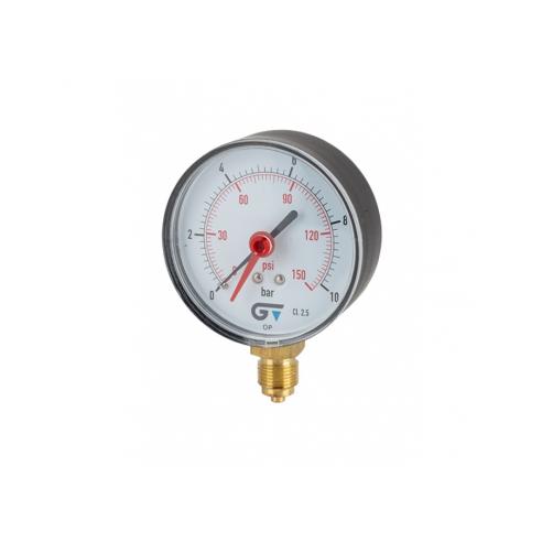 GENEBRE Manometro Presión 3/8" Vertical Ø80 0-16B Genebre 3827016