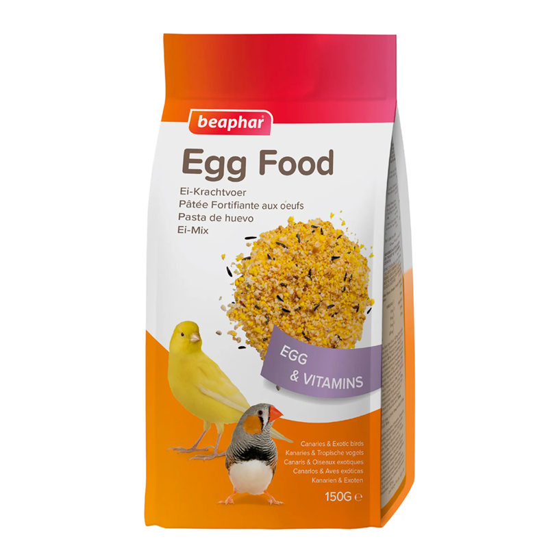 Beaphar Pasta de Huevo para Canarios y Aves Exóticas 1kg