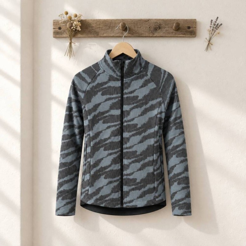 Sudadera Azul Ditchil Jacket Ararat Técnica, Abierta Para Mujer