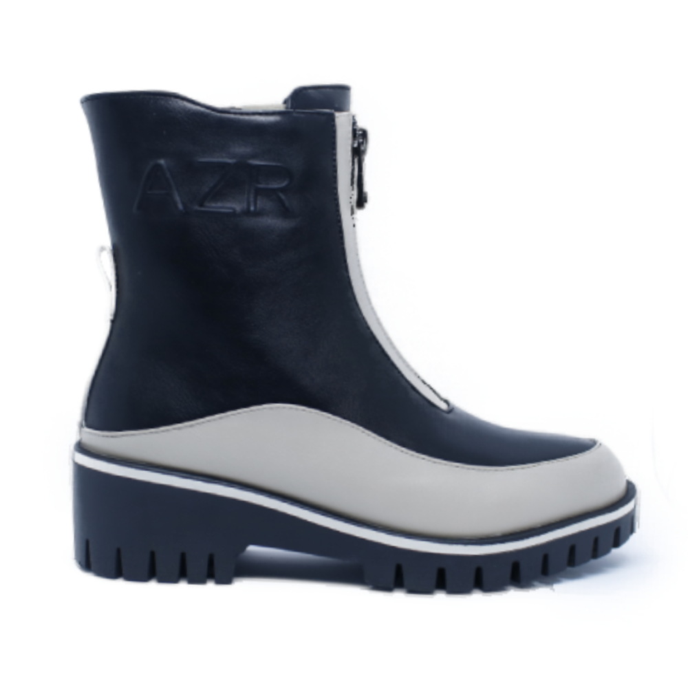 Shoes Botas-Botines marca Azarey para mujer en color negro