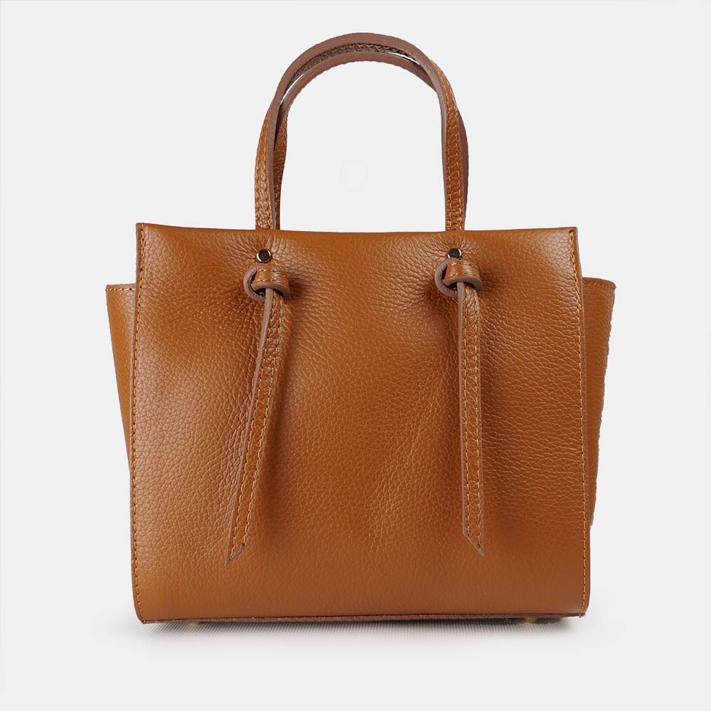 1990s Bolso bandolera mujer de piel con asas de mano