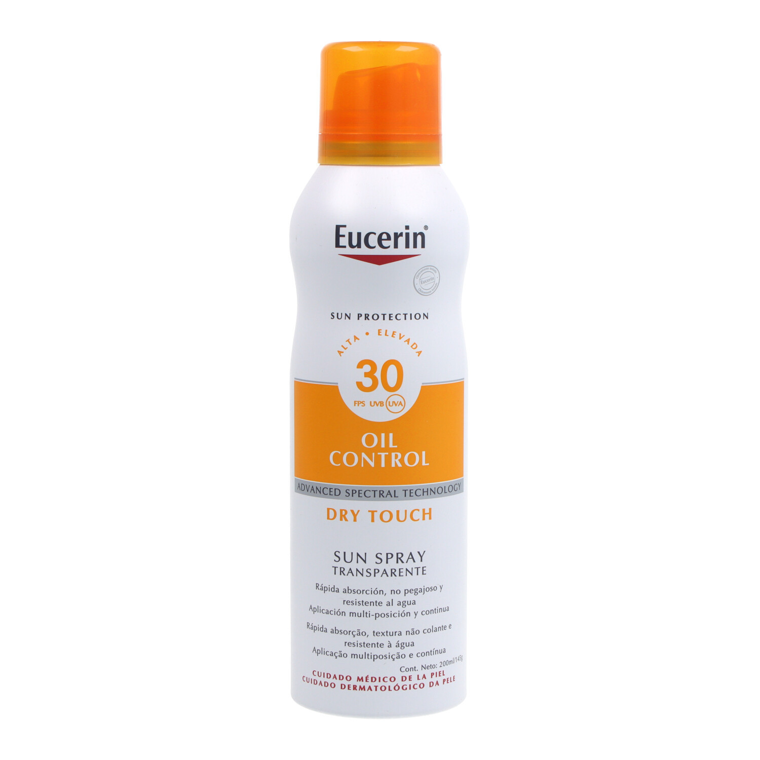 Eucerin Spray Transparente Dry Touch Spf30 200 M